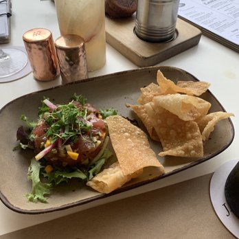 Jack Dusty - Ahi Tuna tartare ..loved it - Seafood Near Me - Sarasota, Florida