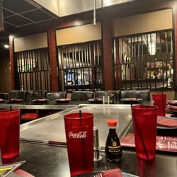 Kyoto Sushi Steakhouse - Large sections of seats