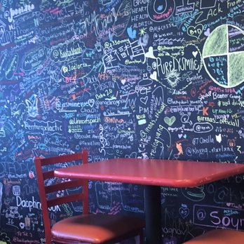 Boba Pub - Clovis - The chalk wall 11/30/21 - Juice Bars & Smoothies Near Me - Clovis, California