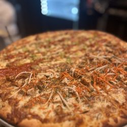 Blue Moon Pizza - Half Thai; half italian- Large