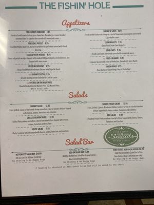 Menu photo 4 The Fishin Hole Centre, AL Menu photo 4 The Fishin Hole Centre, AL
