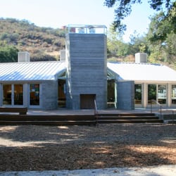 Shalom Institute Camp & Conference Center - The exterior of our newly renovated dining hall, with a large patio and fireplace