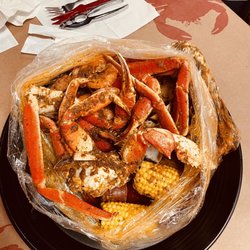 Meet Crab - Same as previous photo except its still in plastic bag.