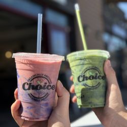 Choice Juicery - Unicorn Smoothie, Avatar Smoothie