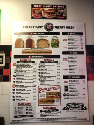 Menu photo 2 Jimmy John's Seattle, WA