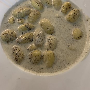 La Piccolina - Gnocchi with black truffle sauce - Italian Near Me - Paris, 75