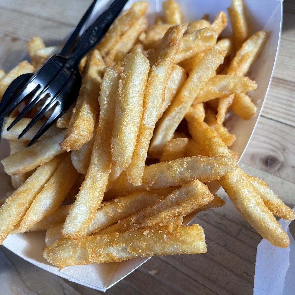 Squatch Box - a fork and knife on a table - Food Trucks Near Me - Snoqualmie Pass, Washington