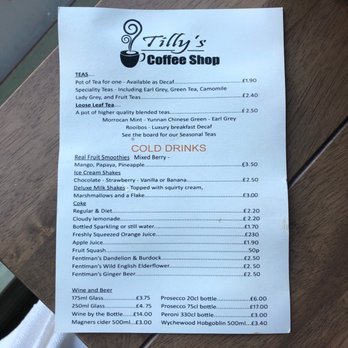 Tilly's Bunbury  - Coffee & Tea Near Me - Bunbury, CHE