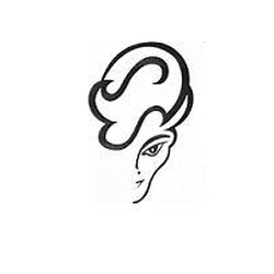 Rebecca Lynn Studio - Look for this logo on both sides of our building.