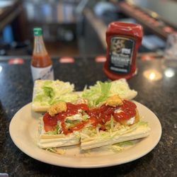 Dixie Chicken and Ribs - Love Shrimp Po boys...
