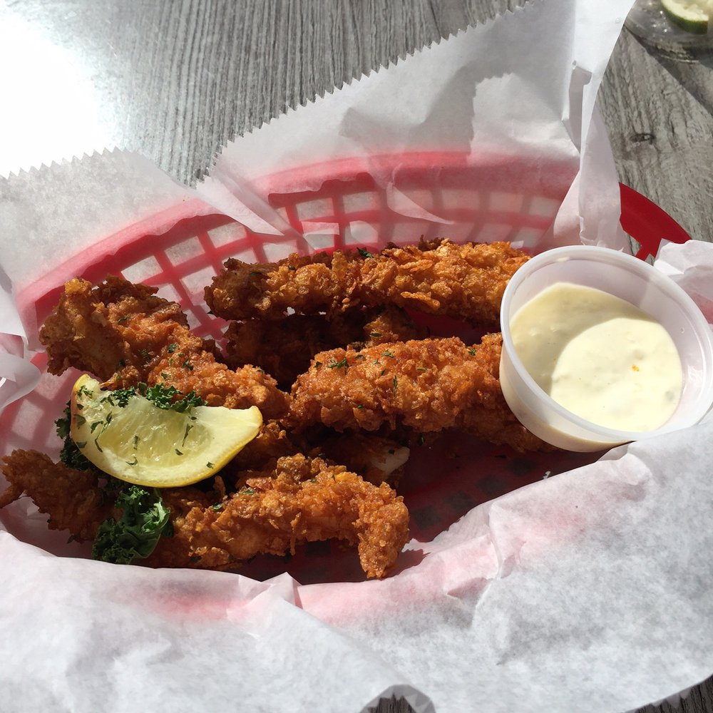 Squid Lips - Crunchy fish fingers - Seafood Near Me - Cocoa Beach, Florida