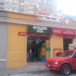 Minimarket y Botillería San Juan - Fachada de la San Juan verduleria y botilleria.