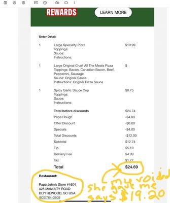 Menu photo 4 Papa Johns Pizza Blythewood, SC Menu photo 4 Papa Johns Pizza Blythewood, SC