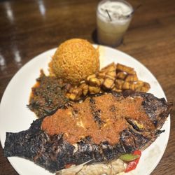 Levels Nigerian Cuisine - Tilapia Plate