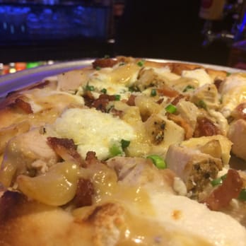 Emberz - Garlic chicken pizza! Yummy! - Wine Bars Near Me - Sonora, California Emberz - Garlic chicken pizza! Yummy! - Wine Bars Near Me - Sonora, California