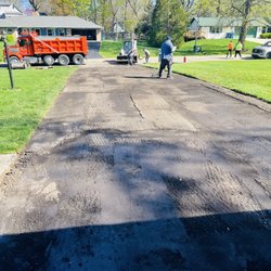 Asphalt Driveway Repair - Remove old asphalt