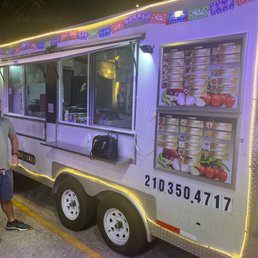 Food truck and my hubby