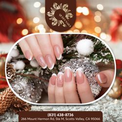 Queen Nails - Embrace the elegance of the season with stunning white holiday nails!  
Our snowy-inspired designs will add a touch of sophistication