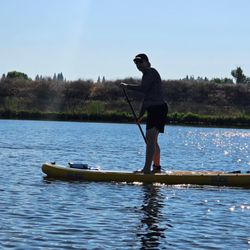 Golden Light Paddle - SUP on the San Joaquin