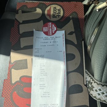 Pizza Hut - The receipt with todays date 5/30/24 - Pizza Near Me - Westerville, Ohio Pizza Hut - The receipt with todays date 5/30/24 - Pizza Near Me - Westerville, Ohio