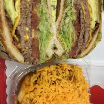 Doublz - just got "the works" combo here, - Burgers Near Me - Paramount, California
