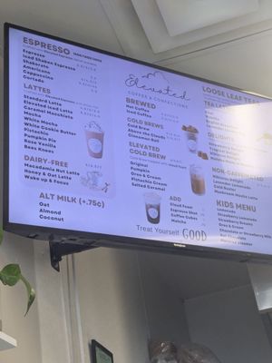 Menu photo 6 Elevated Coffee & Confections Lemon Grove, CA Menu photo 6 Elevated Coffee & Confections Lemon Grove, CA