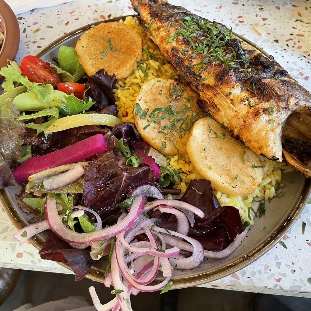 Ayat - Whole Branzino - Middle Eastern Near Me - New York, New York Ayat - Whole Branzino - Middle Eastern Near Me - New York, New York