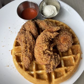 SweetDiner - Chicken and Waffle Belgian Waffle) - Diners Near Me - Milwaukee, Wisconsin SweetDiner - Chicken and Waffle Belgian Waffle) - Diners Near Me - Milwaukee, Wisconsin