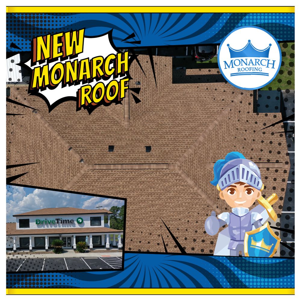 Slide of Monarch Roofing
