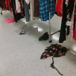Messy floor Messy floor