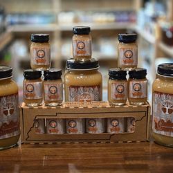 Rolling Oak Distillery - Salted caramel moonshine is all natural.