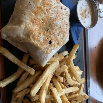 The Burger Social - Loco Crunch Burger with fries and cheese sauce - Bars Near Me - Wheaton, Illinois The Burger Social - Loco Crunch Burger with fries and cheese sauce - Bars Near Me - Wheaton, Illinois