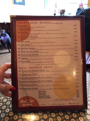 Menu photo 6 Real Thai Kitchen Santa Cruz, CA