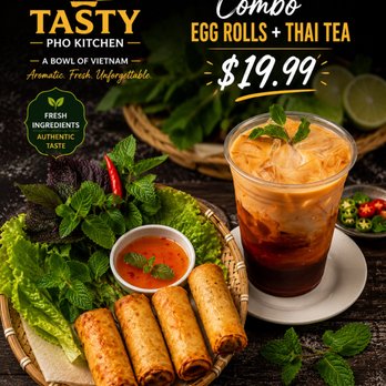 Tasty Pho Kitchen - Combo 19.99 - Vietnamese Near Me - Anaheim, California Tasty Pho Kitchen - Combo 19.99 - Vietnamese Near Me - Anaheim, California