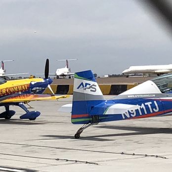 Barrio Brewing - Both stunt planes did tricks as they bypassed the runway - American Near Me - Mesa, Arizona