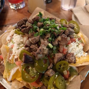 Cedar Room - Loaded Nachos w/Tri Tip - Cocktail Bars Near Me - Campbell, California