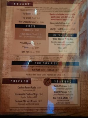 Menu photo 7 Billygan's Roadhouse Vancouver, WA Menu photo 7 Billygan's Roadhouse Vancouver, WA