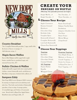 Menu photo 5 New Hope Mills Auburn, NY