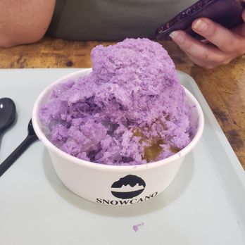 Snowcano - Ube - Shaved Ice Near Me - Katy, Texas