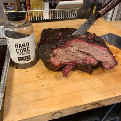 iBBQ4U - Look at that smoke ring.  got to love Texas Brisket