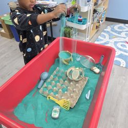 Little Caterpillars Academy - A little caterpillar at play