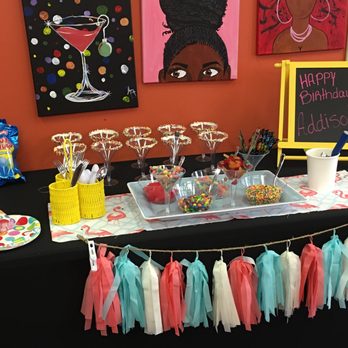 Scoops & More - Scoops bar personalized for my daughter's 8th birthday. - Food Trucks Near Me