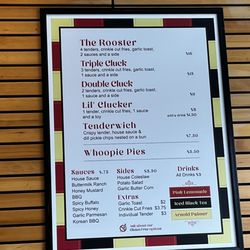 Hen House - Menu