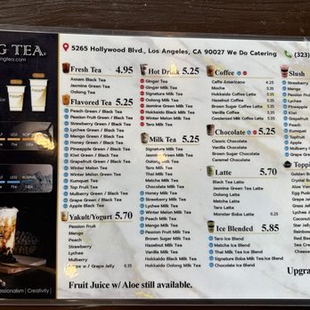 Ding Tea Hollywood  - Bubble Tea Near Me - Los Angeles, California