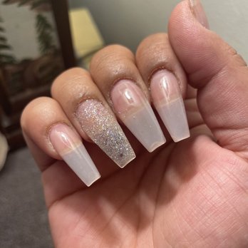 TJ Nails - THIS IS $80 worth of work?!!! ABSOLUTELY NOT!!!!!! DO NOT LET KEVIN DO YOUR NAILS - Nail Salons Near Me - Whittier, California