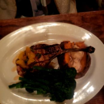 Rick's Chophouse - Pork Tomahawk -  Great dish very well balanced - Seafood Near Me - McKinney, Texas
