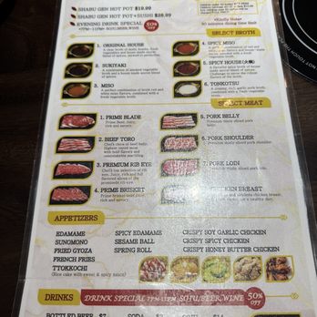 Shabu Gen - Menu - Hot Pot Near Me - Elk Grove, California Shabu Gen - Menu - Hot Pot Near Me - Elk Grove, California