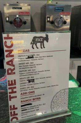 Menu photo 1 Fat Ass Off The Ranch Fredericksburg, TX