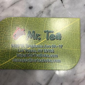 Mr Tea - Bubble Tea Near Me - Las Vegas, Nevada