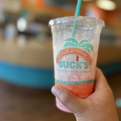 Bahama Buck's - League City - Red Bull Infusion - Berry Crush